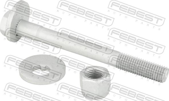 Febest 1729-001-KIT - Болт регулювання розвалу коліс autocars.com.ua