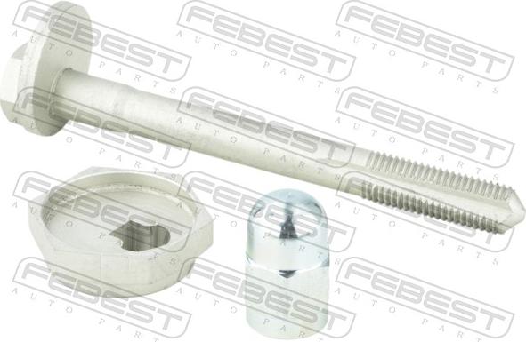 Febest 1729-003-KIT - Болт регулювання розвалу коліс autocars.com.ua