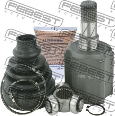 Febest 1811-A17DLH - ШРКШ ШРУС внутрішній 26x34.9x25 Opel Astra J 10-15 Л. autocars.com.ua