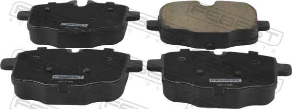 Febest 1901-F10R - Гальмівні колодки, дискові гальма autocars.com.ua