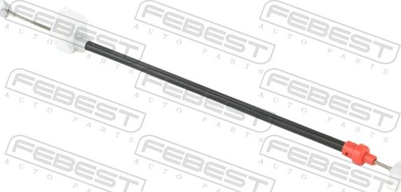 Febest 19104-E39R - Трос, замок дверей autocars.com.ua