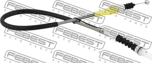 Febest 19104-F10 - Трос, замок двери avtokuzovplus.com.ua