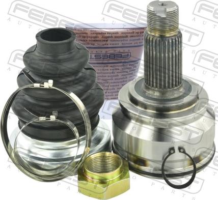 Febest 1910-E90R - Шарнірний комплект, ШРУС, приводний вал autocars.com.ua
