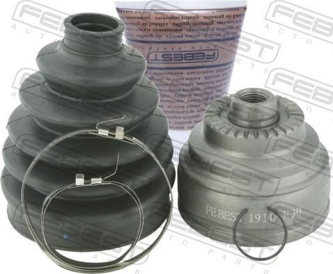 Febest 1910-F30 - Шарнірний комплект, ШРУС, приводний вал autocars.com.ua