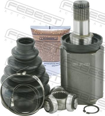 Febest 1911-F30LH - Шарнірний комплект, ШРУС, приводний вал autocars.com.ua