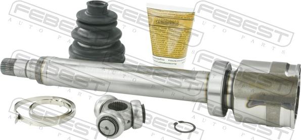 Febest 1911-R58RH - Шарнірний комплект, ШРУС, приводний вал autocars.com.ua
