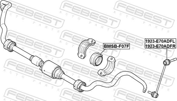 Febest 1923-E70ADFL - Тяга / стойка, стабилизатор avtokuzovplus.com.ua