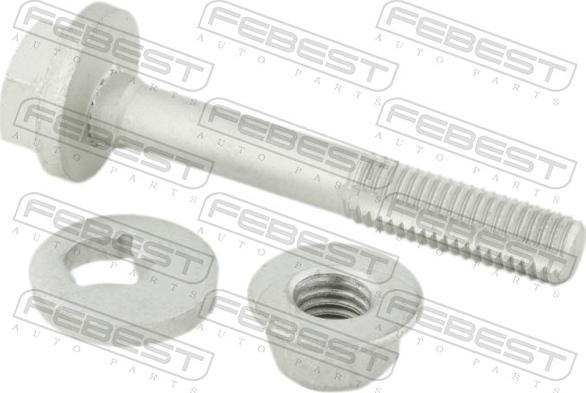Febest 1929-006-KIT - Болт регулювання розвалу коліс autocars.com.ua
