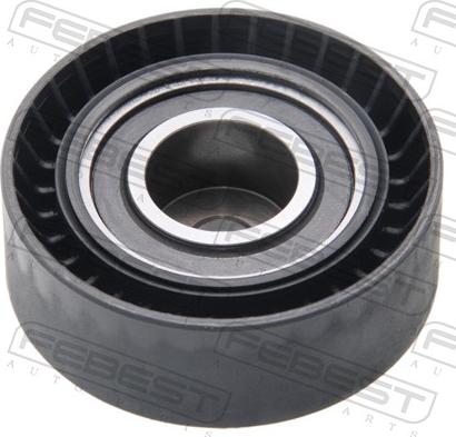 Febest 1987-E38 - Паразитний / провідний ролик, поліклиновий ремінь autocars.com.ua