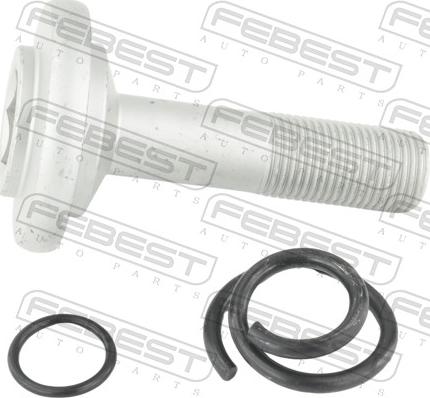 Febest 1998-001 - Болт підвіски моста, приводний вал autocars.com.ua