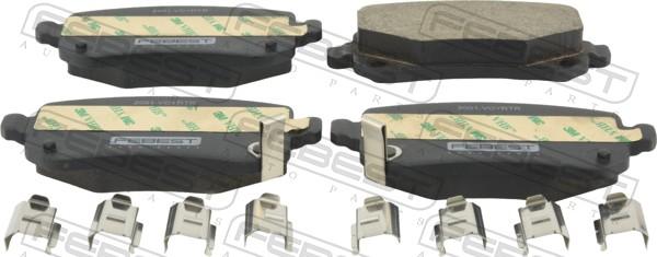 Febest 2001-VOYRTR - Гальмівні колодки, дискові гальма autocars.com.ua