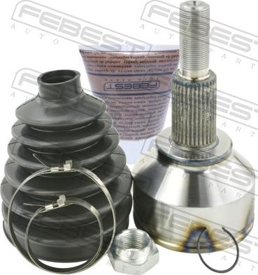 Febest 2010-JOURN - Шарнірний комплект, ШРУС, приводний вал autocars.com.ua