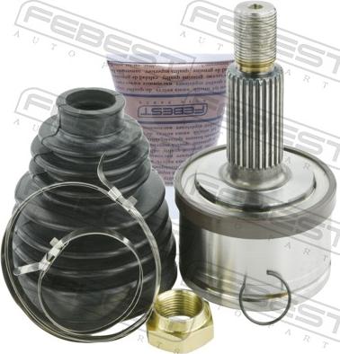 Febest 2010-MAGA96 - Шарнірний комплект, ШРУС, приводний вал autocars.com.ua