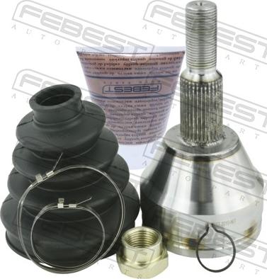 Febest 2010-NIT - Шарнірний комплект, ШРУС, приводний вал autocars.com.ua