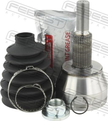 Febest 2010-WKF - Шарнірний комплект, ШРУС, приводний вал autocars.com.ua