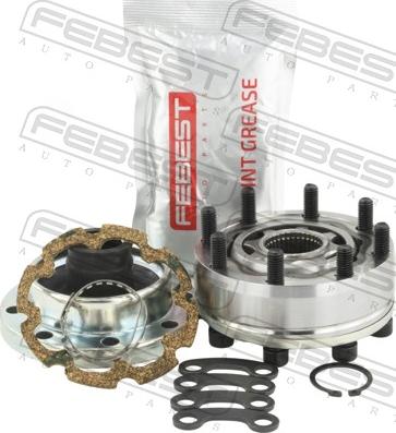 Febest 2011-JKSHA - Шарнір, поздовжній вал autocars.com.ua