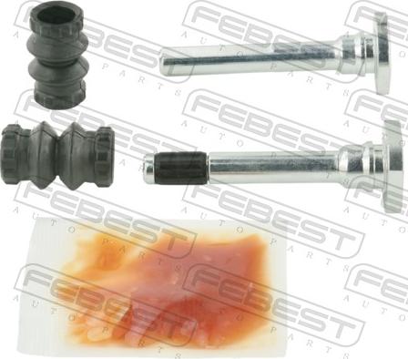 Febest 2074-CARR-KIT - Направляючий болт, корпус скоби гальма autocars.com.ua