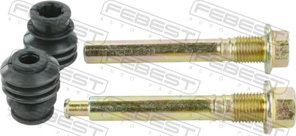 Febest 2074-SEBRF-KIT - Направляючий болт, корпус скоби гальма autocars.com.ua