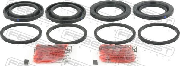 Febest 2075-CHALF - Ремкомплект, гальмівний супорт autocars.com.ua