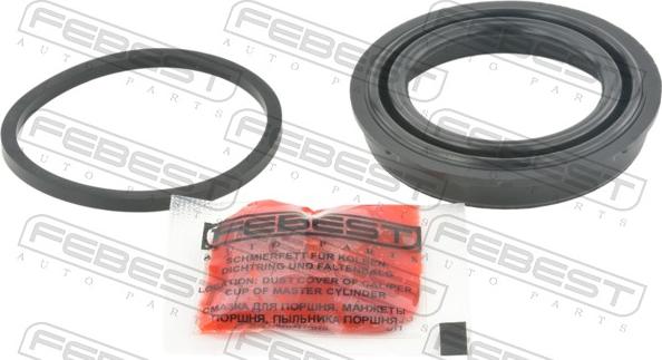 Febest 2075-JOURF - Ремкомплект, гальмівний супорт autocars.com.ua