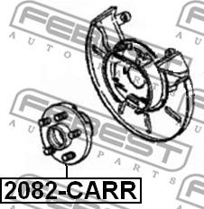 Febest 2082-CARR - маточина задня autocars.com.ua