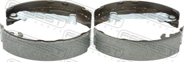 Febest 2102-CAKR - Гальмівні колодки autocars.com.ua