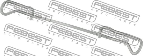 Febest 2103-001 - Пружина, колодки дискового гальма autocars.com.ua