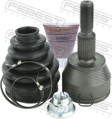 Febest 2110-CB7 - Шарнір, ШРУС, приводний вал autocars.com.ua