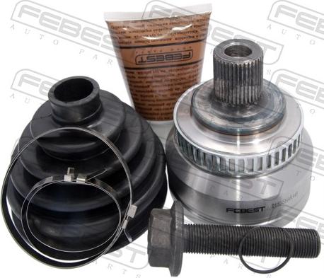 Febest 2110-SHARA48 - Шарнірний комплект, ШРУС, приводний вал autocars.com.ua