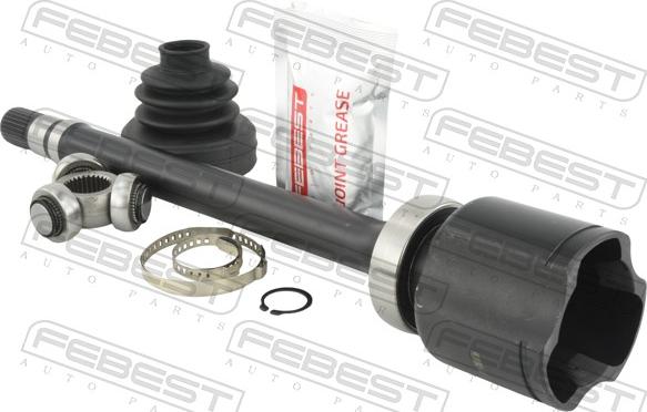 Febest 2111-CNGAMTRH - Шарнірний комплект, ШРУС, приводний вал autocars.com.ua
