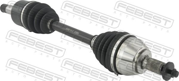 Febest 2114-CB4LH - Приводной вал autodnr.net