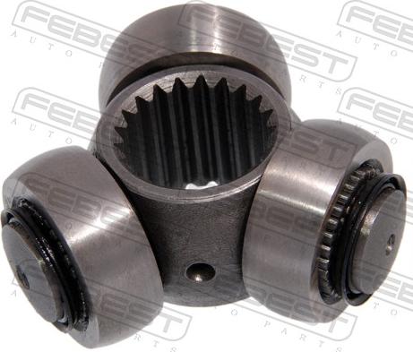 Febest 2116-FOC16 - Муфта з шипами, приводний вал autocars.com.ua