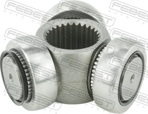 Febest 2116-TT9 - Муфта з шипами, приводний вал autocars.com.ua