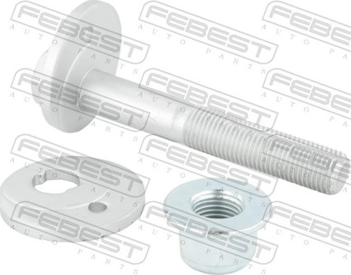 Febest 2129-006-KIT - Болт регулювання розвалу коліс autocars.com.ua