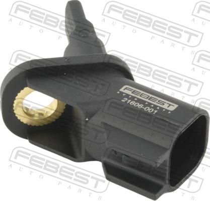 Febest 21606-001 - Датчик ABS, частота вращения колеса avtokuzovplus.com.ua