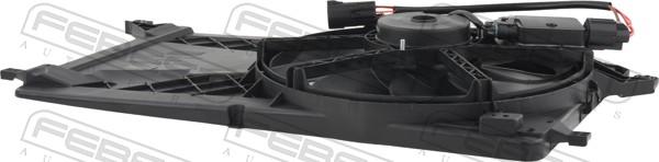 Febest 21650-001 - Вентилятор, охолодження двигуна autocars.com.ua