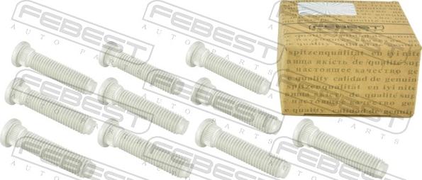 Febest 2184-001-PCS10 - Болт кріплення колеса autocars.com.ua