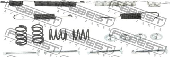 Febest 2204-SOULR-KIT - Комплектуючі, гальмівна система autocars.com.ua