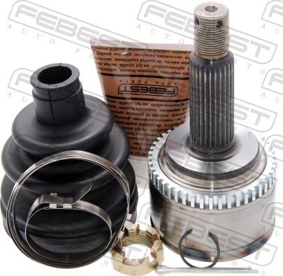 Febest 2210-CDA46 - Шарнірний комплект, ШРУС, приводний вал autocars.com.ua