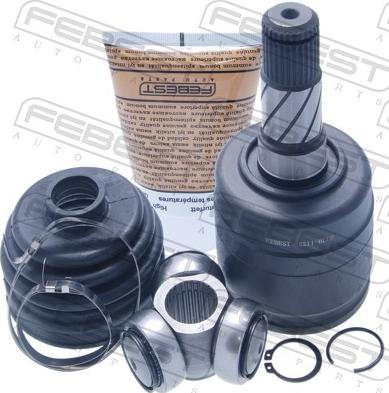 Febest 2211-BLLH - Шарнірний комплект, ШРУС, приводний вал autocars.com.ua