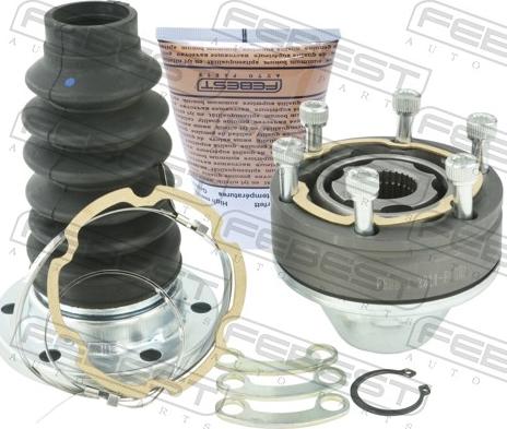 Febest 2211-FQSHA - Шарнір, поздовжній вал autocars.com.ua