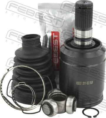 Febest 2211-SEL19LH - Шарнірний комплект, ШРУС, приводний вал autocars.com.ua
