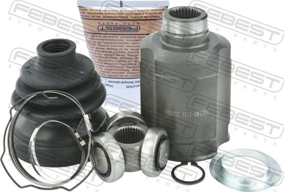 Febest 2211-XM12RH - Шарнірний комплект, ШРУС, приводний вал autocars.com.ua