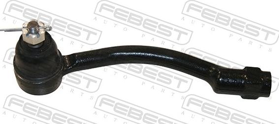 Febest 2221-TALH - Наконечник рульової тяги, кульовий шарнір autocars.com.ua