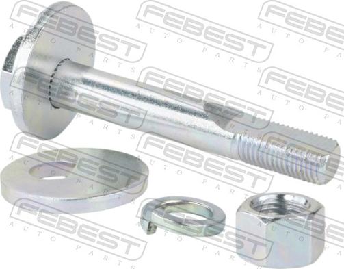 Febest 2229-002-KIT - Болт регулювання розвалу коліс autocars.com.ua