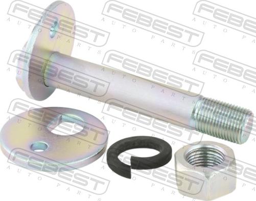 Febest 2229-006-KIT - Болт регулювання розвалу коліс autocars.com.ua