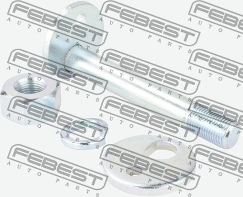 Febest 2229-008-KIT - Болт регулювання розвалу коліс autocars.com.ua