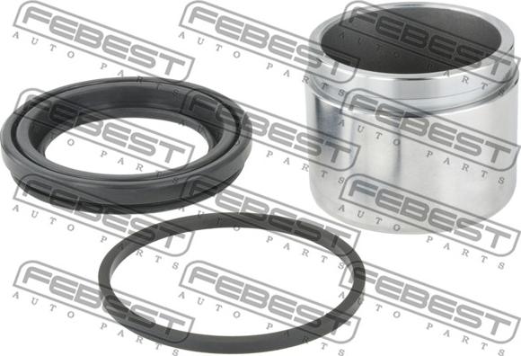 Febest 2276-K2500F-KIT - Ремкомплект, гальмівний супорт autocars.com.ua