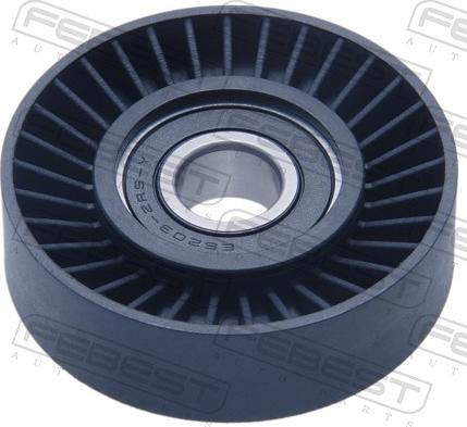 Febest 2287-BON - Паразитний / провідний ролик, поліклиновий ремінь autocars.com.ua