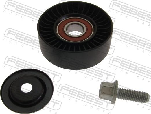 Febest 2287-CER - Паразитний / провідний ролик, поліклиновий ремінь autocars.com.ua